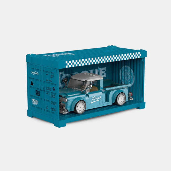 1959 Steel Blue || Power Brick || Car Culture Building Kit