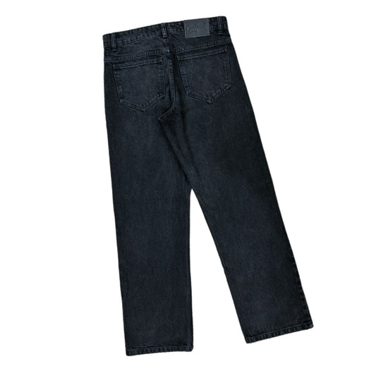 Straight Regular Fit Jeans - Black