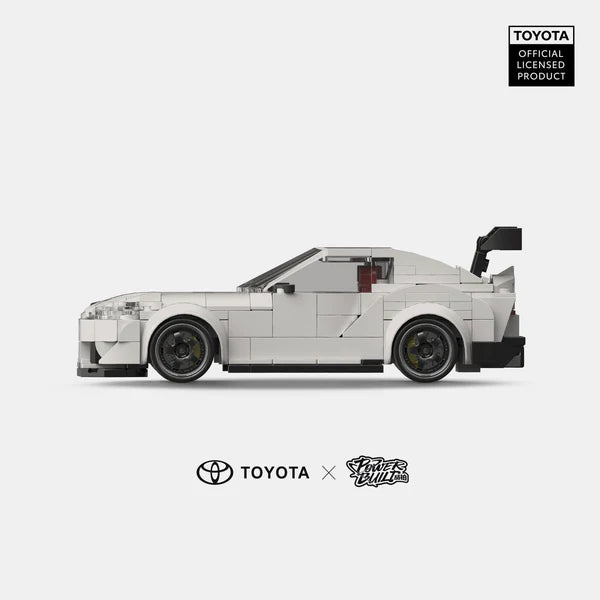 White GR Toyota Supra || Car Culture Building Kit