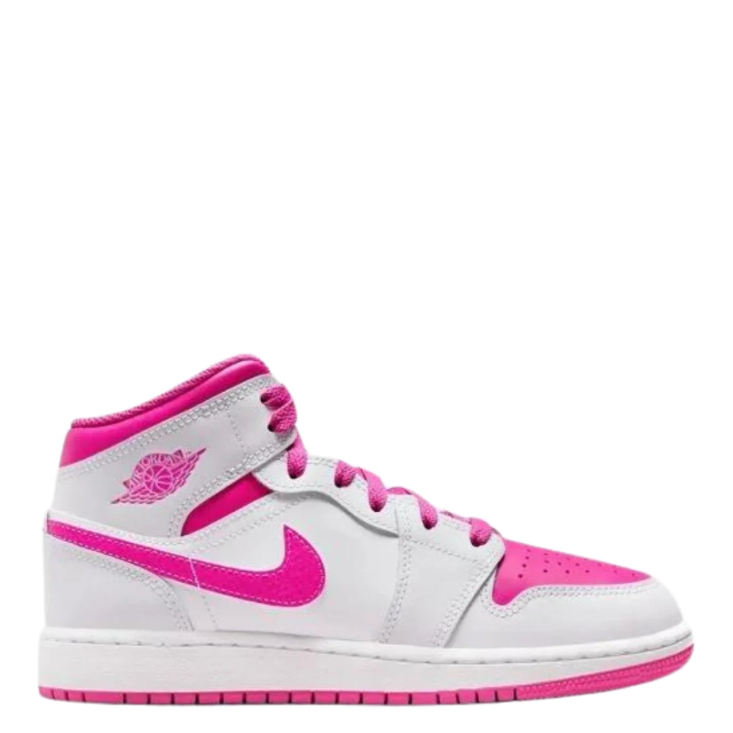 Air Jordan 1 mid (GS) Fire Pink