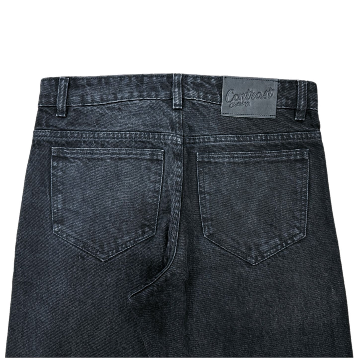 Straight Regular Fit Jeans - Black