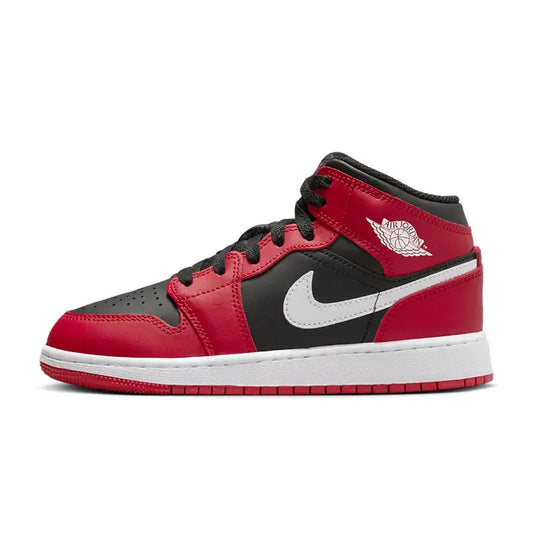 Air Jordan 1 mid (GS) Gym Red