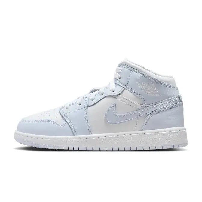 Air Jordan 1 Mid ' Bliss/Neutral Grey/White' GS