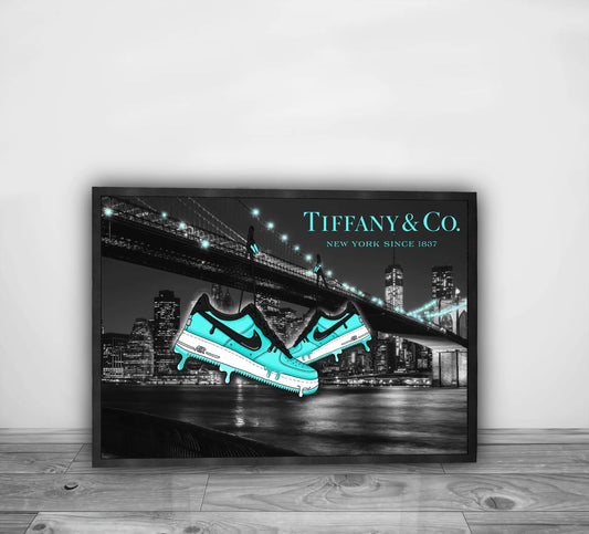 Air Force Tiffany in New York Framed Poster