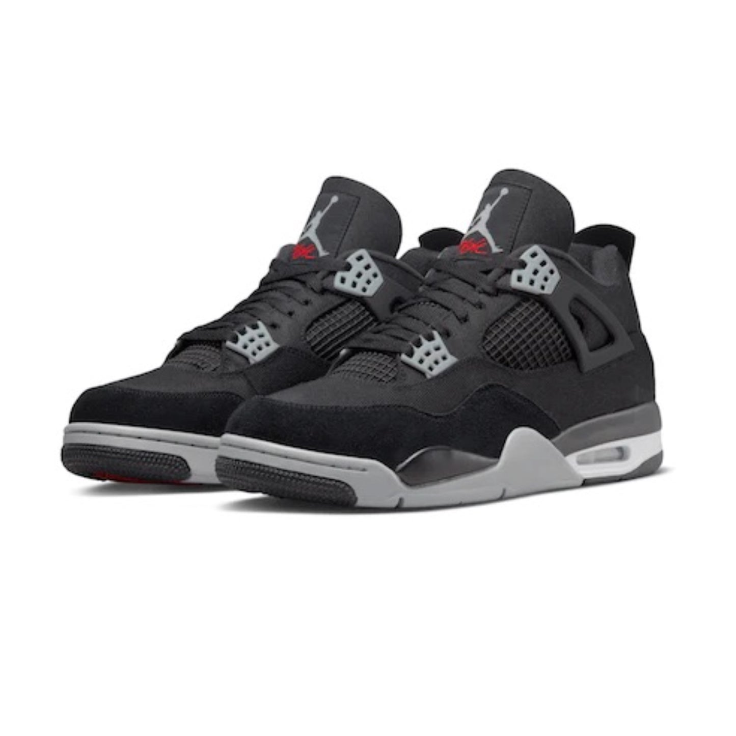Air Jordan 4 Black Canvas