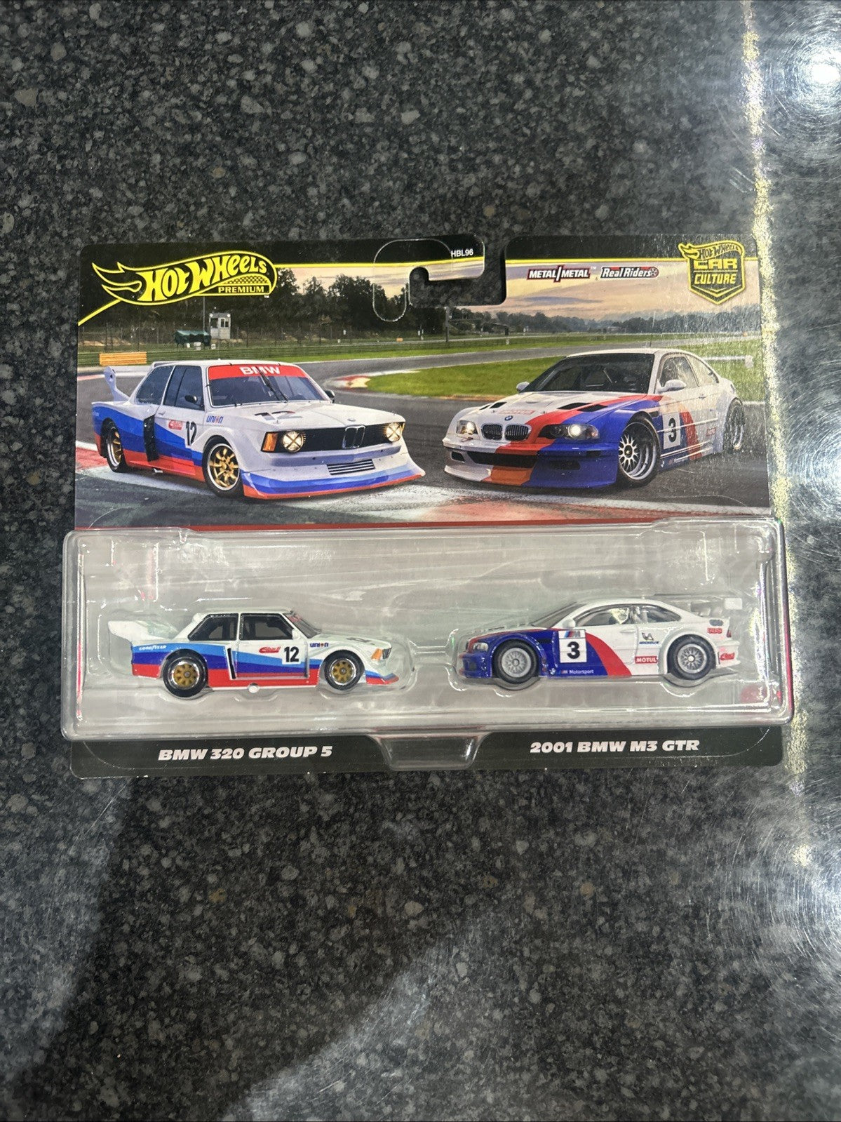 Hot Wheels Premium / Car Culture 2-pack - BMW 320 Group 5 + 2001 BMW M3 GTR