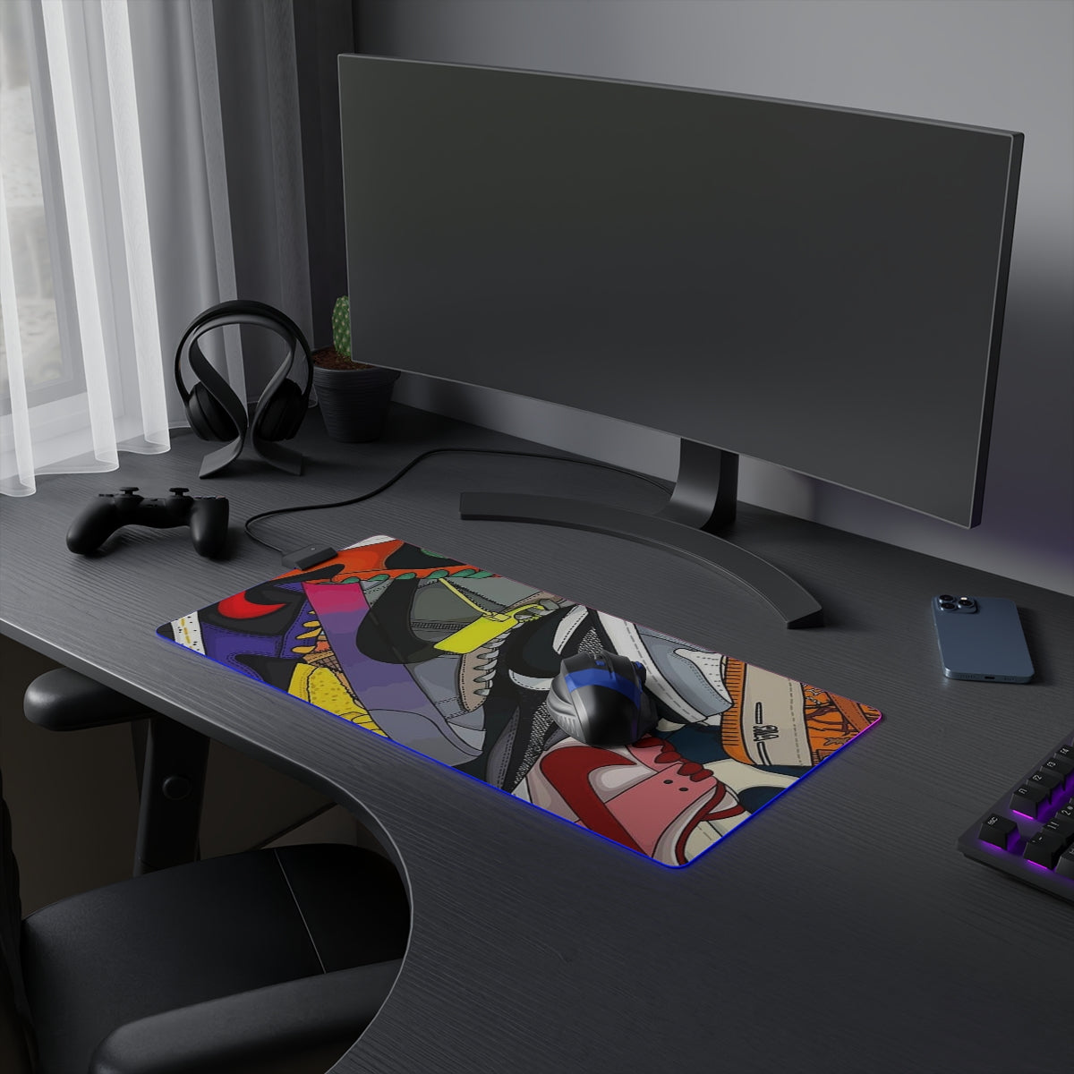 LED Gaming Mouse Pad