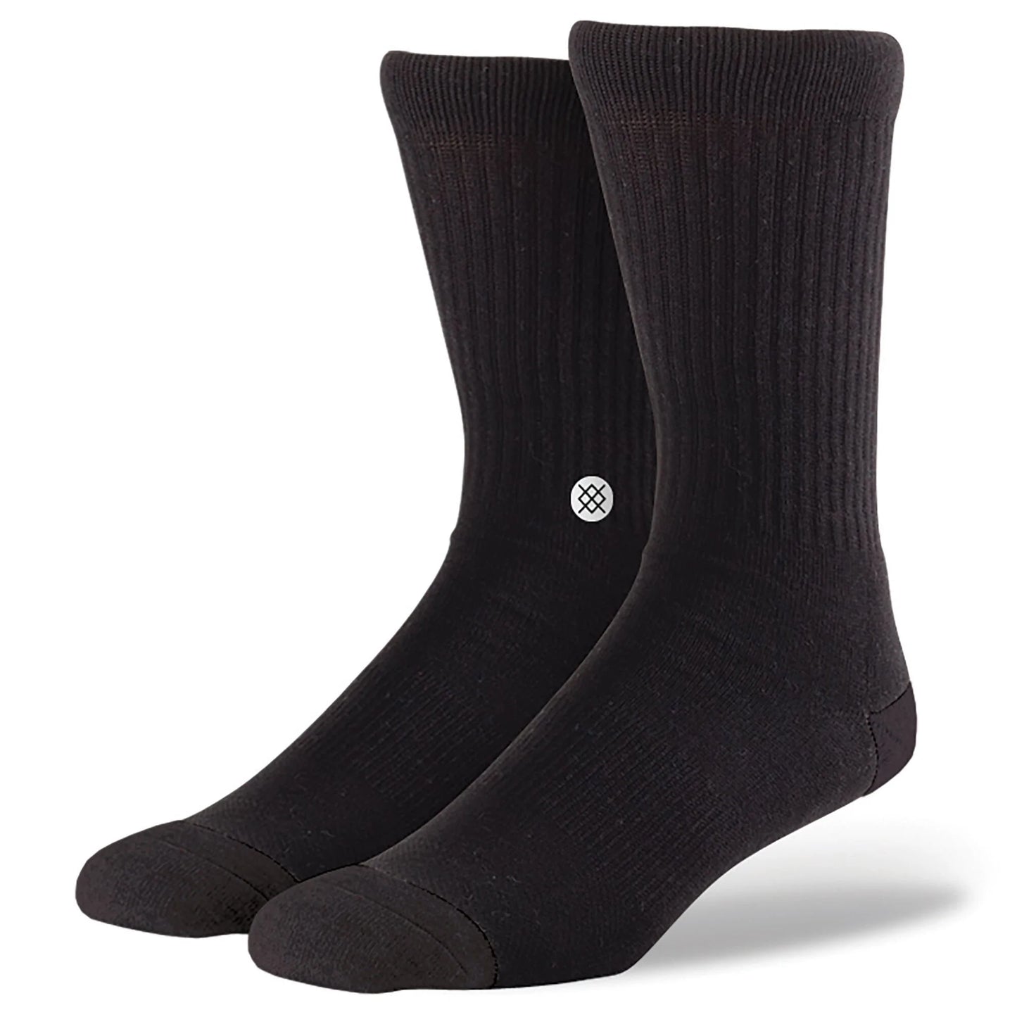 STANCE - ICON CREW SOCK 3 PACK (BLACK)