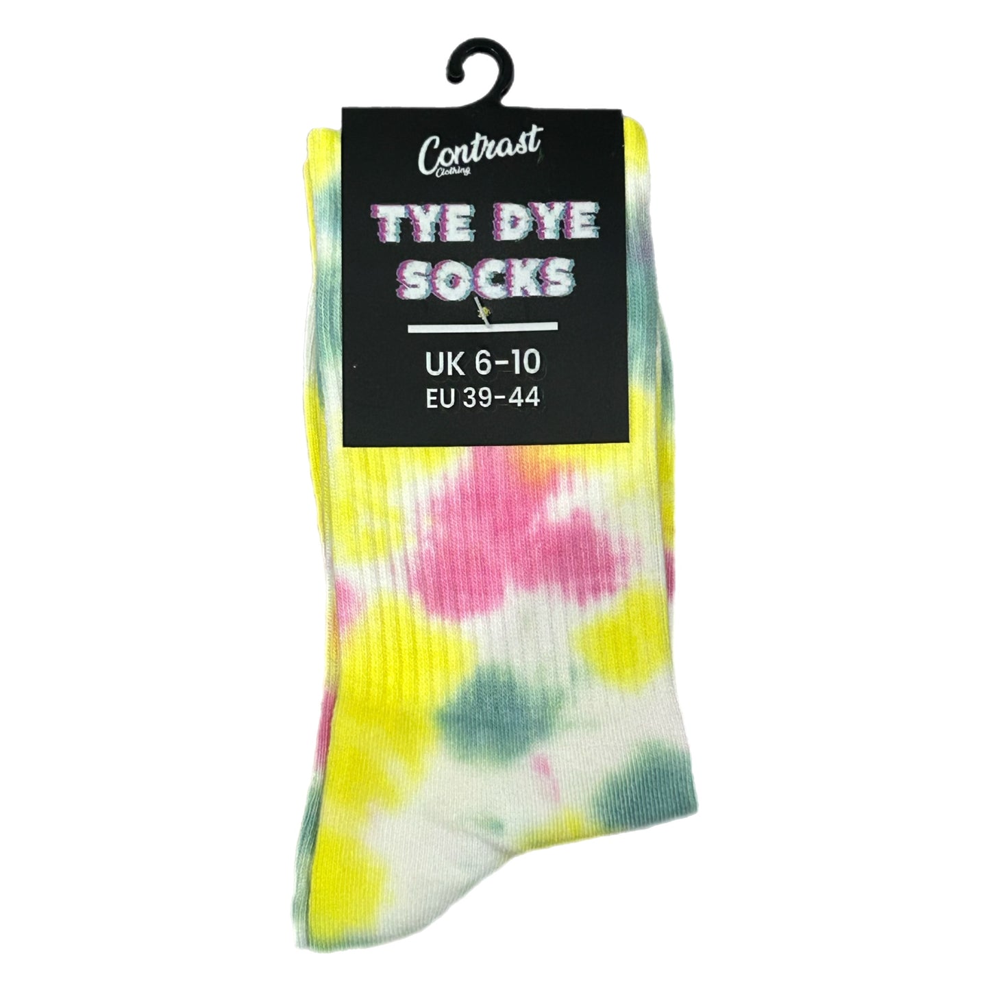 Contrast Tye Dye Socks