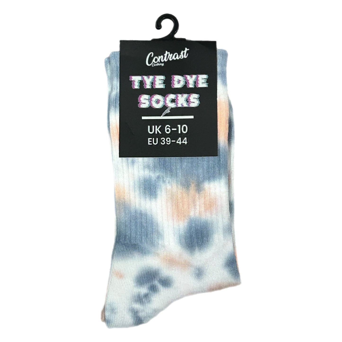 Contrast Tye Dye Socks