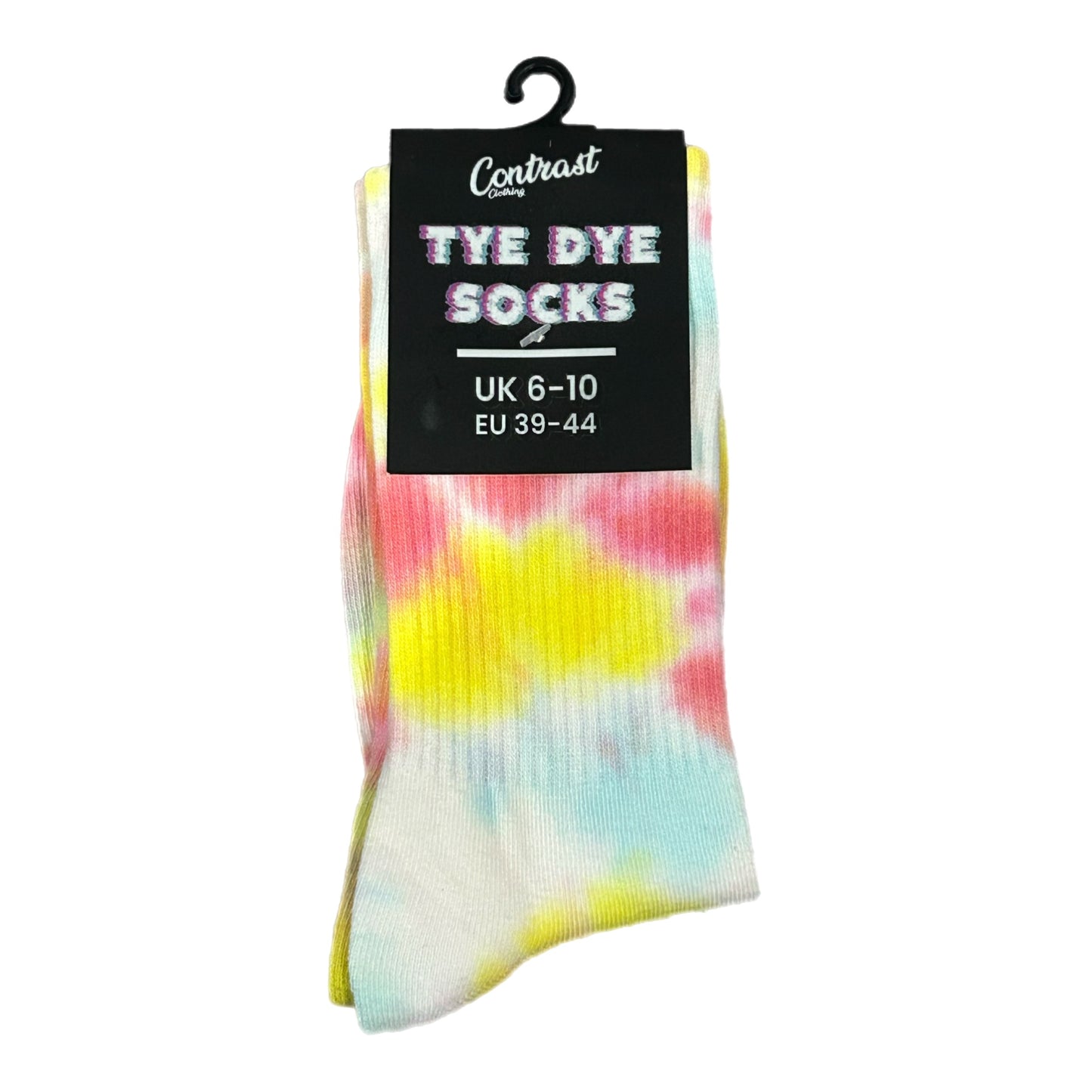 Contrast Tye Dye Socks