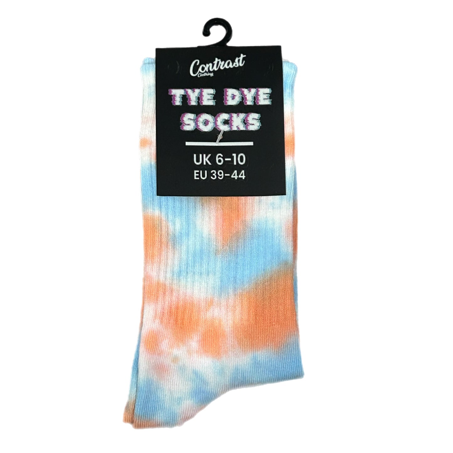 Contrast Tye Dye Socks