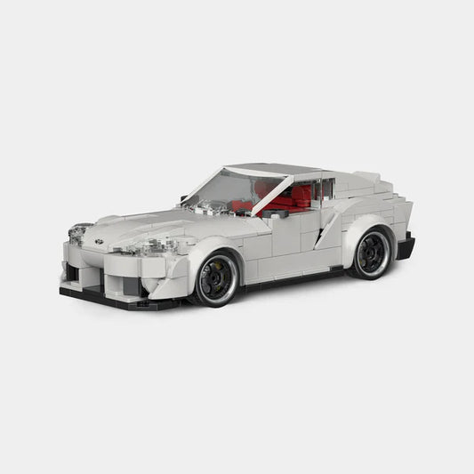 White GR Toyota Supra || Car Culture Building Kit