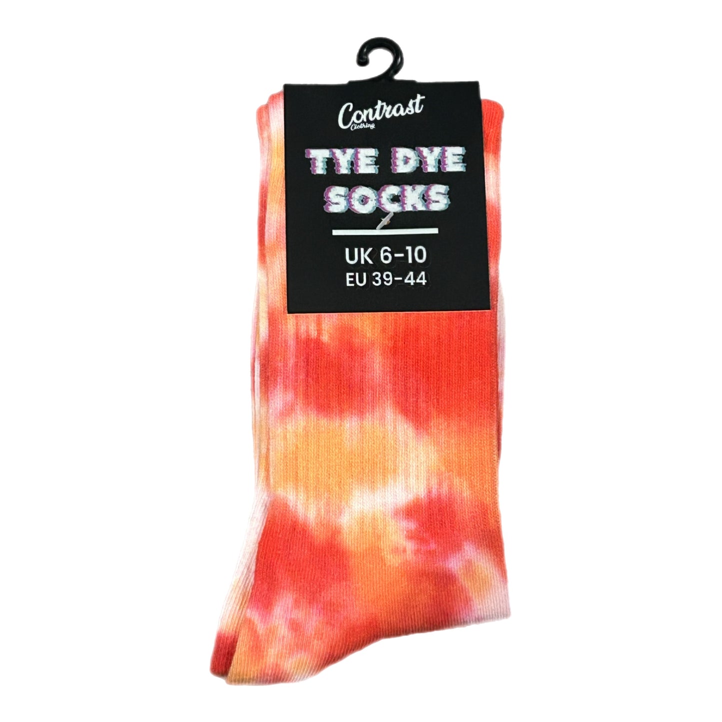 Contrast Tye Dye Socks