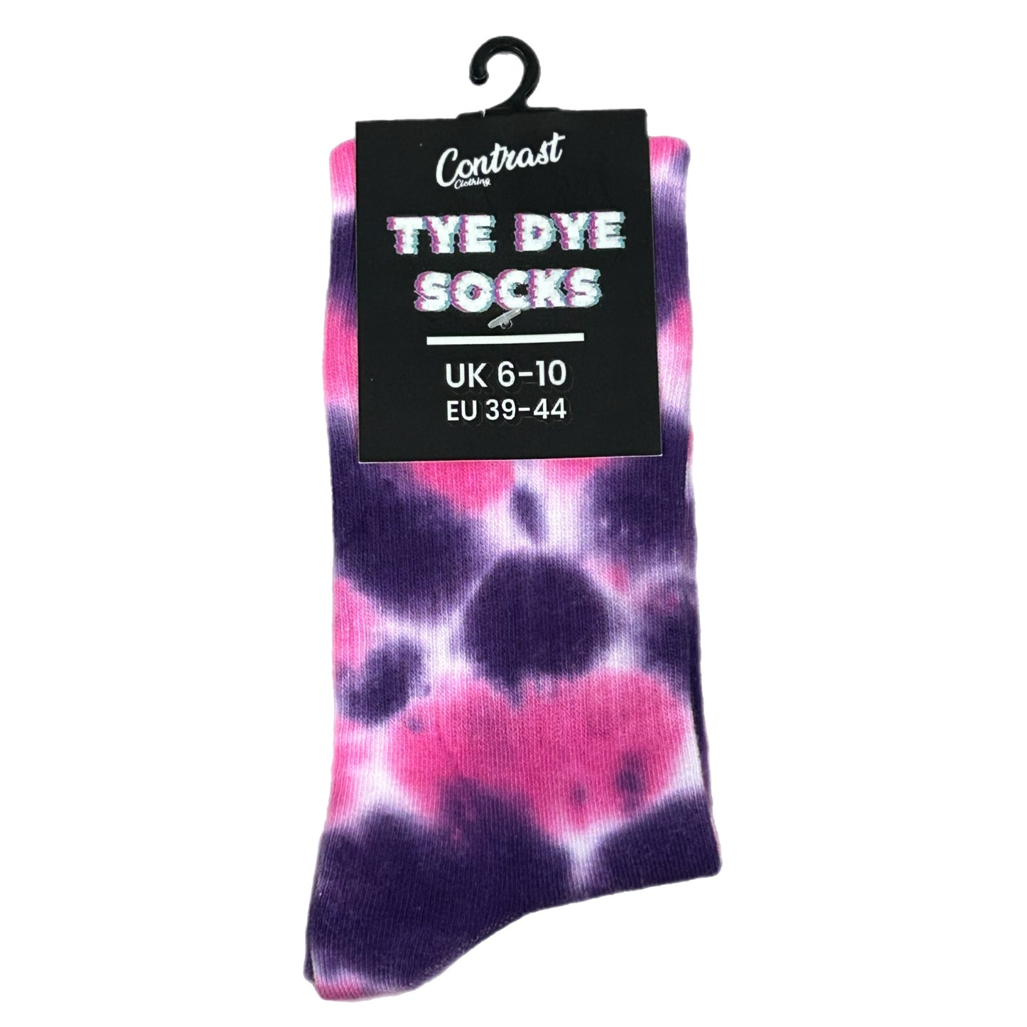 Contrast Tye Dye Socks