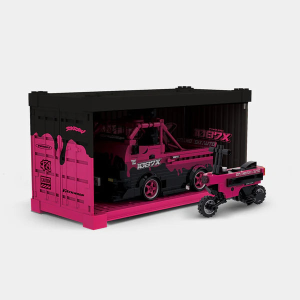 1087x Drift Team Repair Truck|| Car Culture Building Kit