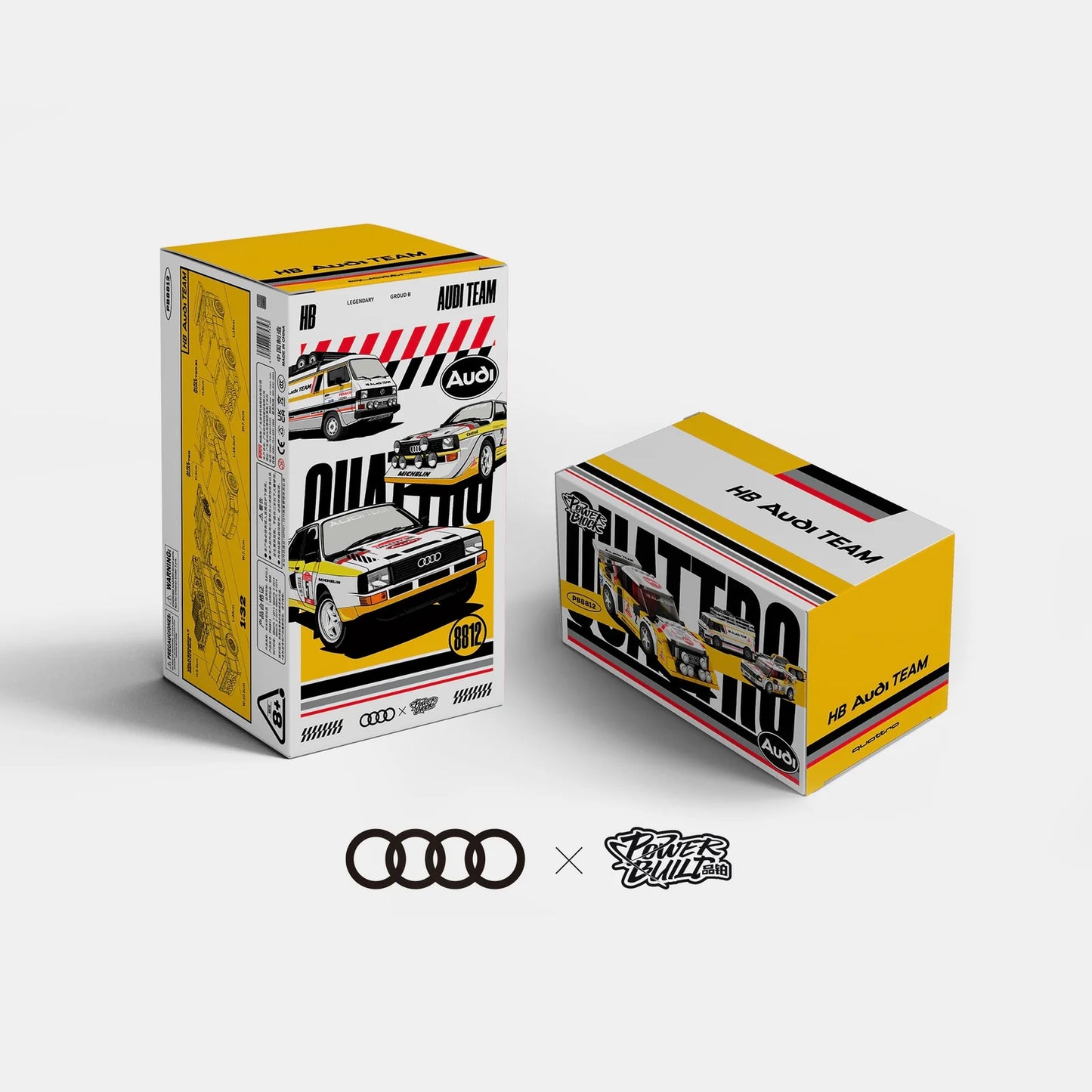 HB Audi Team Quattro| Lego Compatible | Car Culture Building Kit