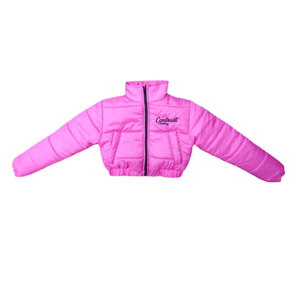 Long Sleeve Cropped Puffer