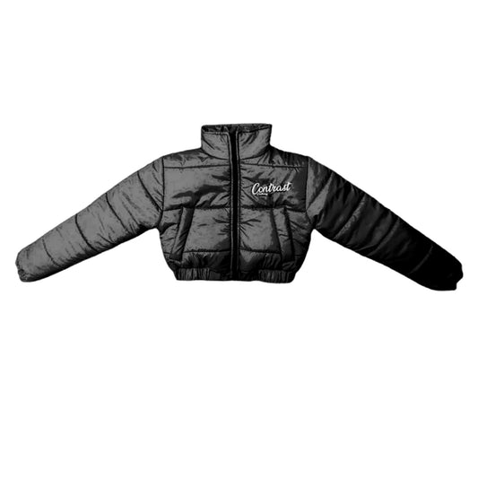 Long Sleeve Cropped Puffer