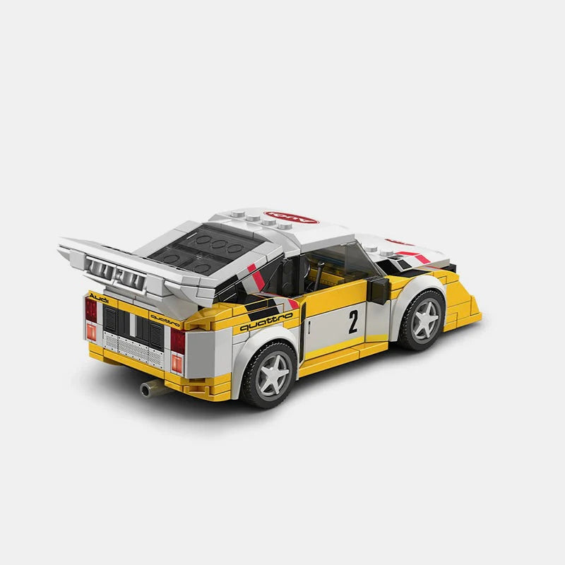 HB Audi Team Quattro| Lego Compatible | Car Culture Building Kit