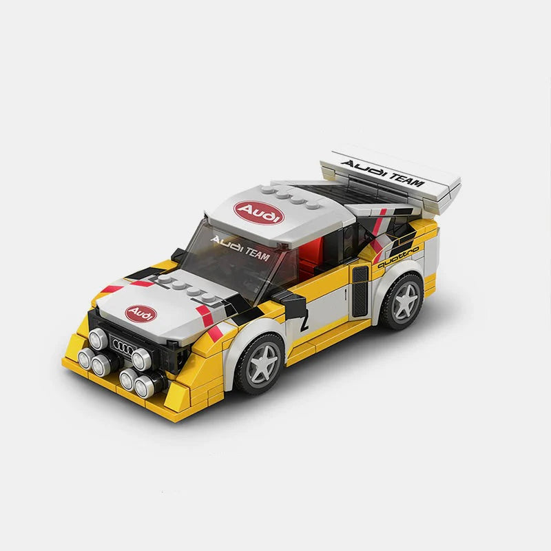HB Audi Team Quattro| Lego Compatible | Car Culture Building Kit