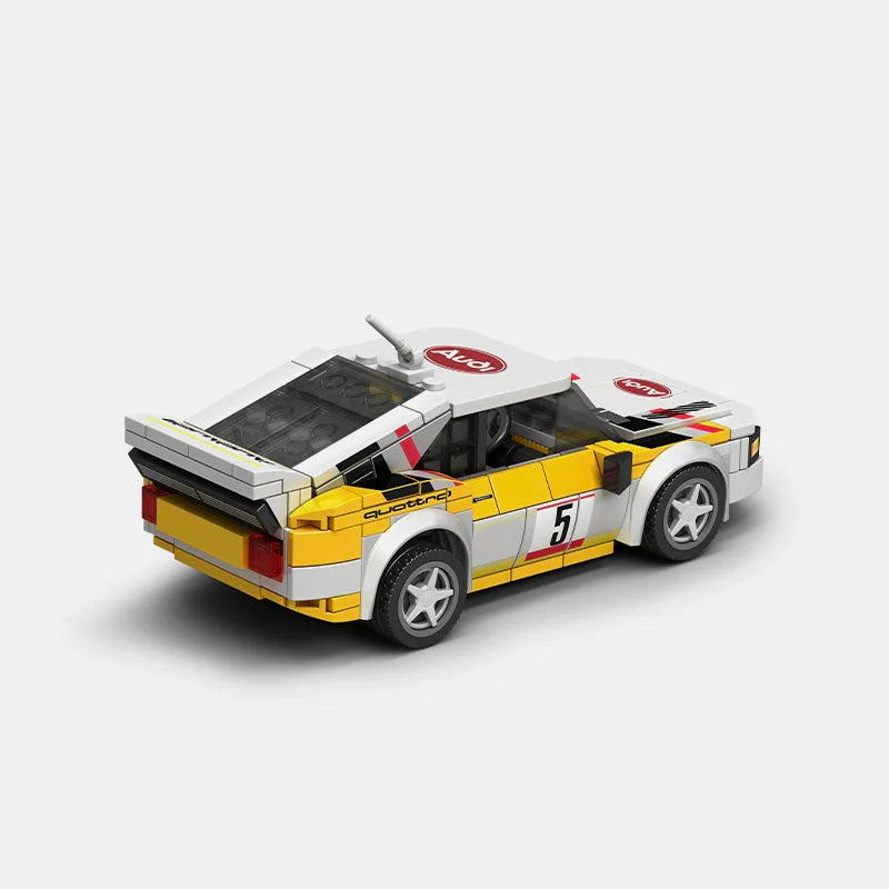 HB Audi Team Quattro| Lego Compatible | Car Culture Building Kit