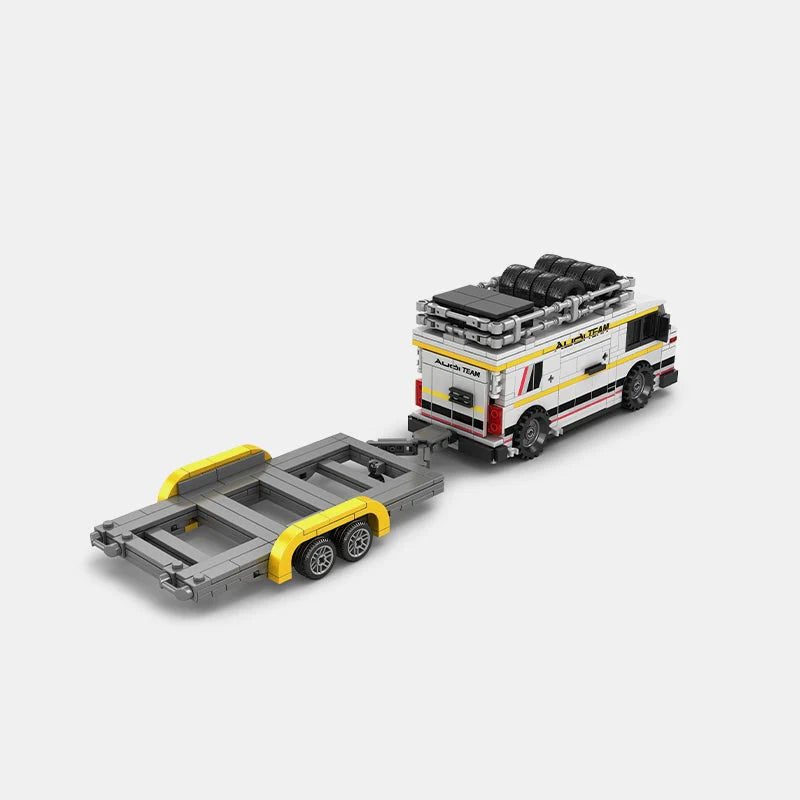 HB Audi Team Quattro| Lego Compatible | Car Culture Building Kit