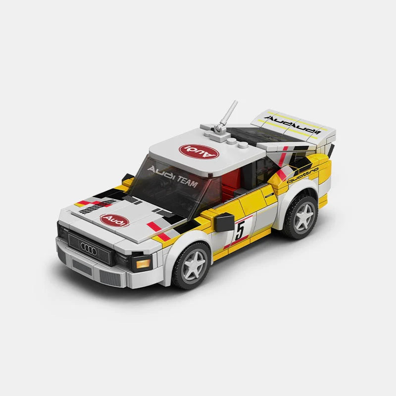 HB Audi Team Quattro| Lego Compatible | Car Culture Building Kit