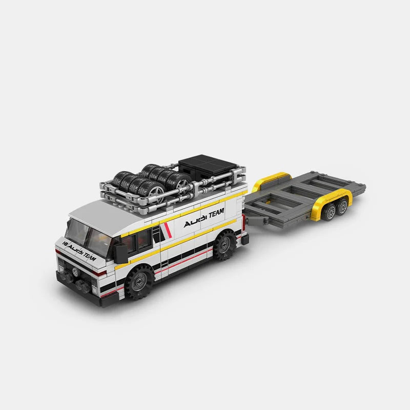 HB Audi Team Quattro| Lego Compatible | Car Culture Building Kit