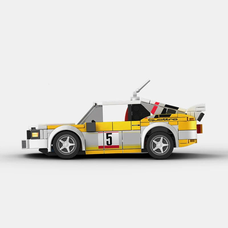 HB Audi Team Quattro| Lego Compatible | Car Culture Building Kit