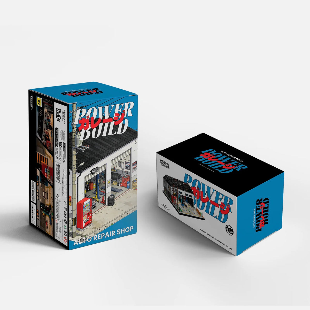 Auto Repair Shop | Lego Compatible | Car Culture Building Kit