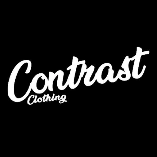 contrast clothing worthing black large logo