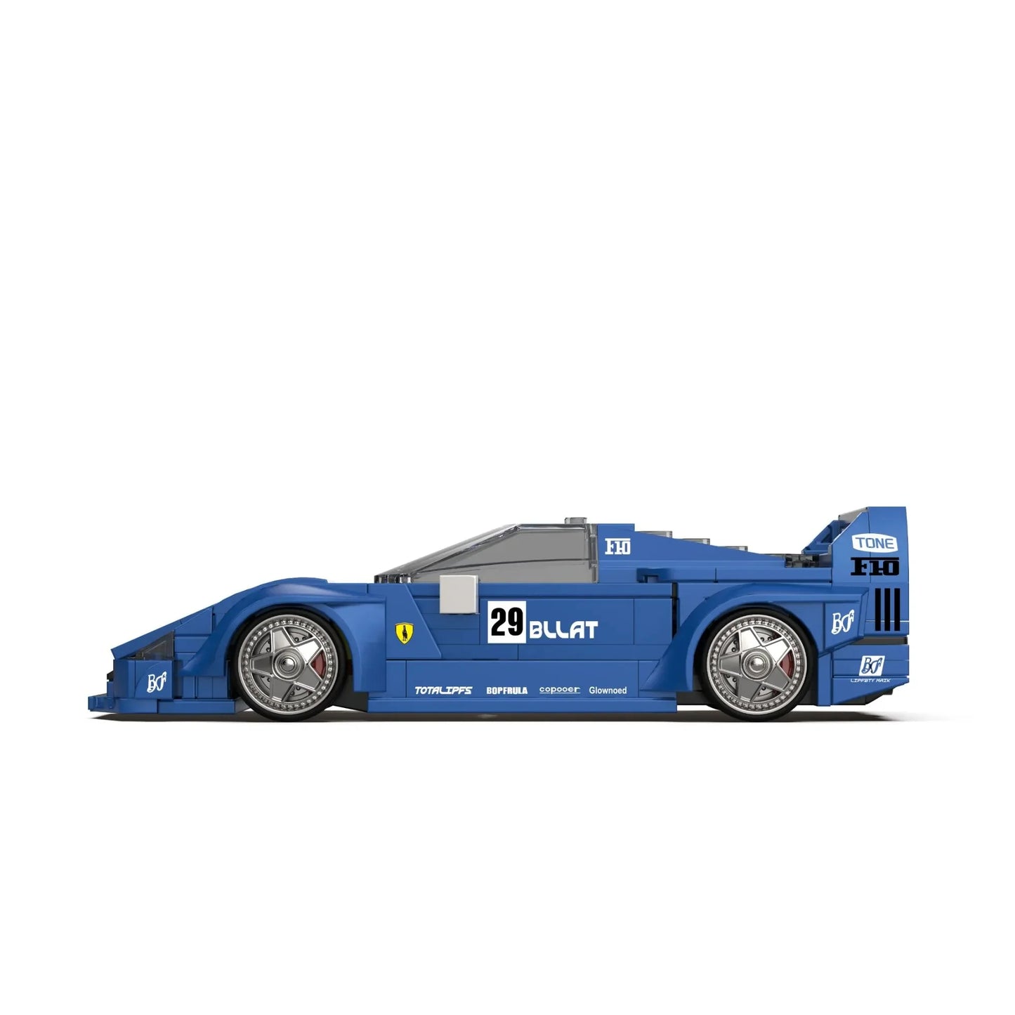 BLLAT Ferrari F40 | Lego Compatible | Car Culture Building Kit