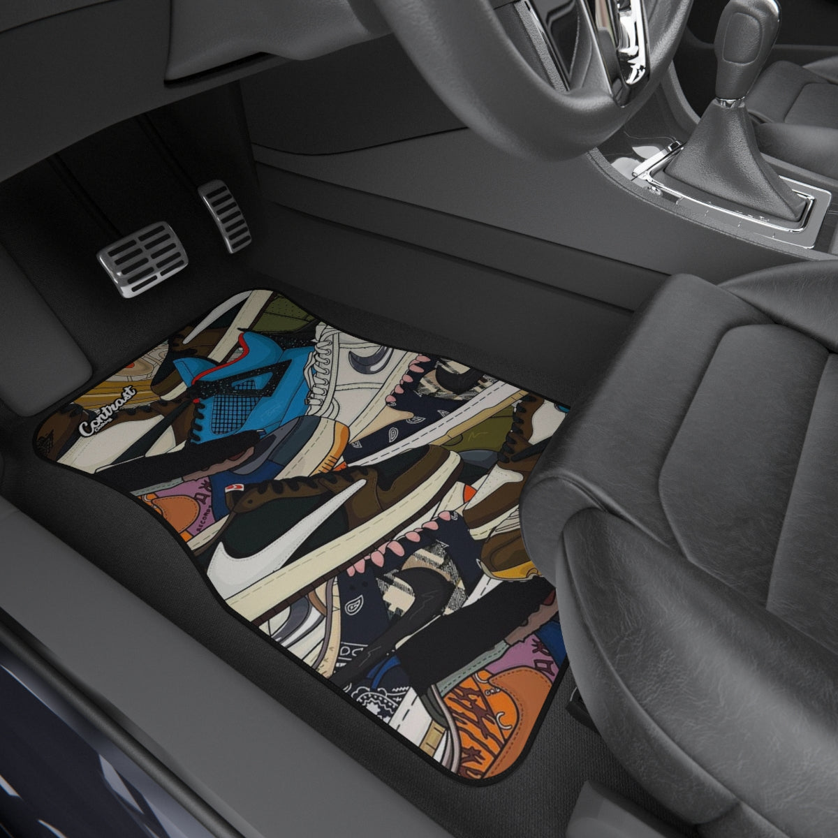 Contrast Clothing Worthing NIKE SNEAKER CAR MAT INTERIOR PREVIEW